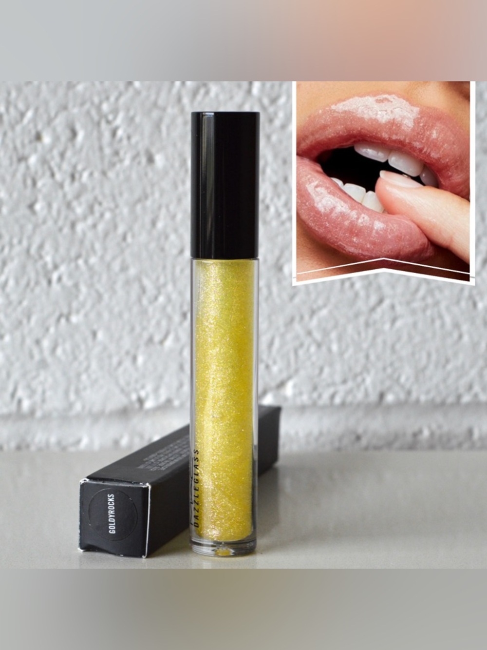MAC Cosmetics Dazzleglass Lipgloss *GOLDYROCKS* VHTF Limited Edition BNIB